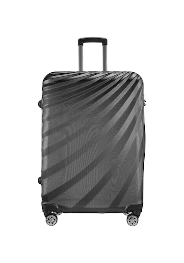 Wexta Wx-300 Anatolya Serisi Siyah Orta Boy Valiz Siyah