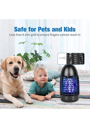 Bfs Fyc Elektrikli Böcek Öldürücü, Böcek Tuzağı Sinek Lambası, Uv Işıklı, Sivrisinek Lambası, Temizl