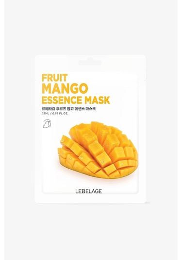 Lebelage Mango Nemlendirici Kağıt Maske Lebelage Fruit Mango Mask