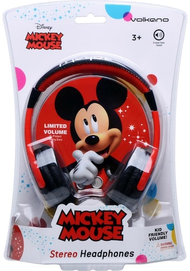 Volkano DY-12902-MK Disney Mickey Mouse Çocuk Kulak Üstü Kulaklık