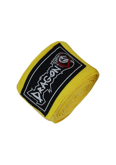Dragondo 83822 Elite Elastik 5 Metre Bandaj Sarı Boks Bandajı Sarı