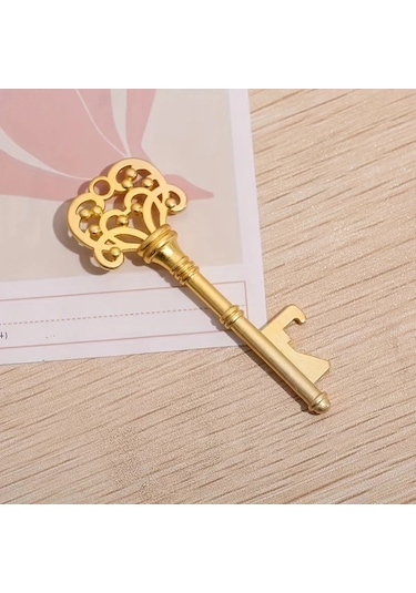 Primepickings 1 Adet Vintage Taç Desenli Anahtarlık Pencere Açacağı Bakır Ev Barı Aksesuarı Bakır