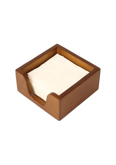 Masterskaa S Wood Masa Üstü Ahşap Peçetelik 159638913 Kahverengi