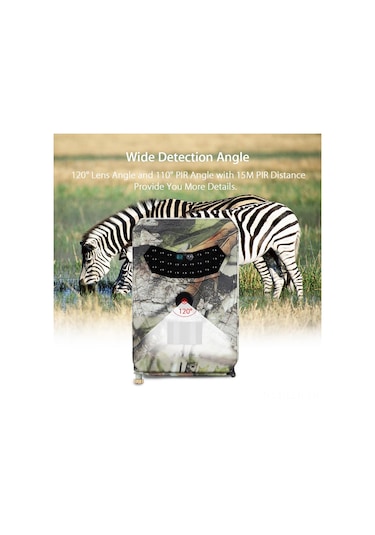 Xindoker Pr100 Av & Gözlem Kamerası - 12mp 1080p, Ip56 Su Geçirmez, 26 Adet Ir Işık, 0.8s Hızlı Tetikleme, Dış Mekan İzleme Çok Renkli