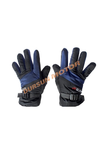 Motosiklet Kişlik Kalin Eldiven Mavi-Kirmizi-Gri 514415821