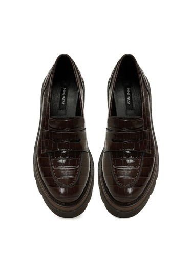Nine West Rozel 5pr Kahverengi Kadın Loafer 000000000102034132 Kahverengi