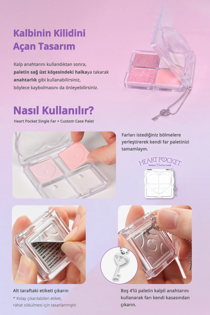 Peripera Heart Pocket Single Custom Case 0