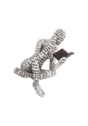 Konesam Kadın Okuyucu Heykeli, Reçine Ve Kâğıt Hamuru, Ev Dekorasyonu, Kitaplık Ve Masa Süslemeleri, Hediye Seçeneği