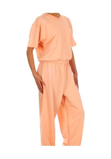 Medtex BH-30A Sırt-Bacak Fermuarlı Alzheimer Kadın Hasta Tulumu L