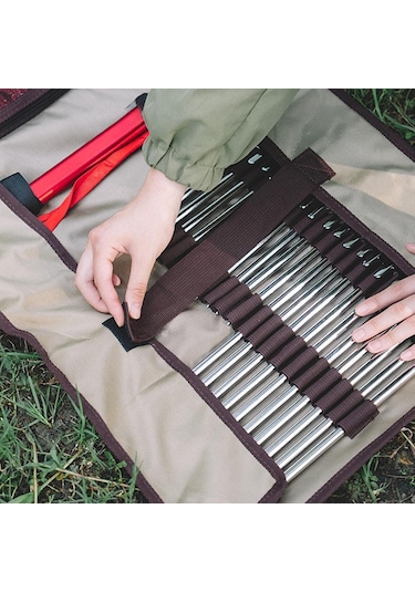Suntek Çadır Stakes Depolama Çantası Katlanır Arka Bahçe Çok Renkli