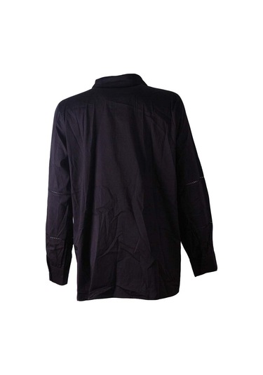 Trender Siyah Kadın Gömlek O6715 Siyah