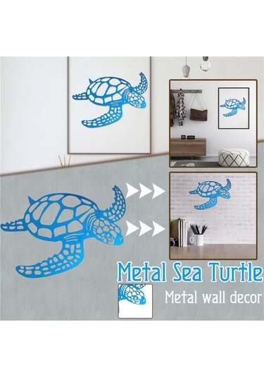 Suntek Yatak Odası Plaj Teması Dekoru Deniz Kaplumbağası Heykeli