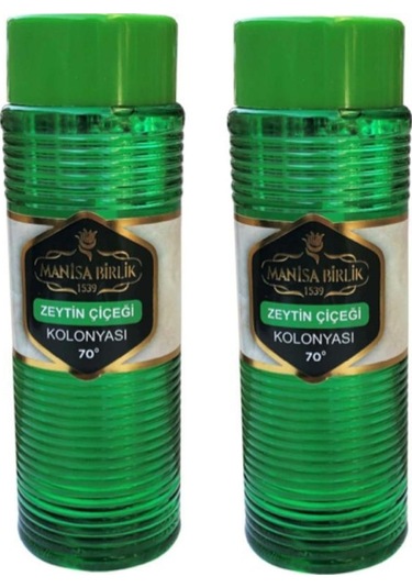 Manisa Birlik 70 Derece Zeytin Çiçeği Kolonyası Pet Şişe 400 ML x 2