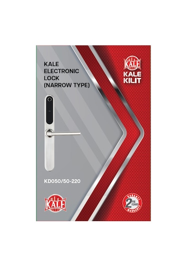 Kd050/50-220 Kale Elektronik Şifreli Ve Parmak İzli Akıllı Kilit