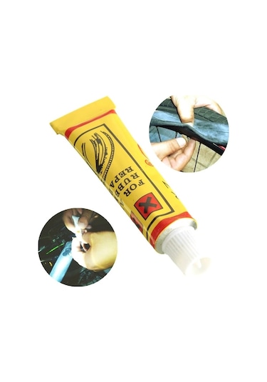 Thumbs Up Lastik Tamir Kiti Soğuk Bisiklet Lastik Yama Seti 24 Adet Sarı - Siyah