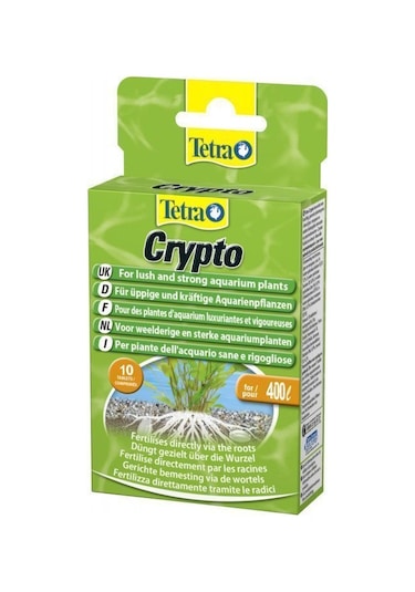 Tetra Plant Crypto Bitki Gübresi 1 Tablet Açık