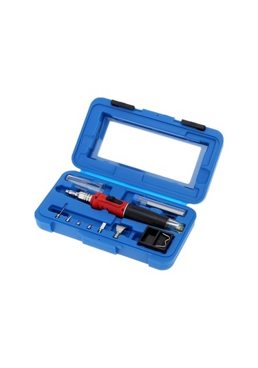 Ganzhoushop Torch Seti Profesyonel Kiti Kaynak Hs-1115k Havya Gazlı Arada 26ml 10'u 1 Ff