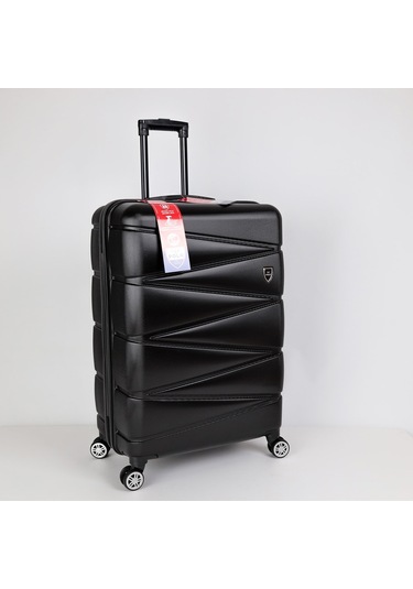 Yefa Dayanıklı Unisex 4 Tekerlekli 3'lü Set Plastik Valiz Seti