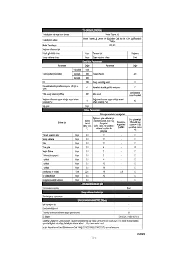 Vestel CDL601 221 LT 4 Çekmeceli Dikey Derin Dondurucu