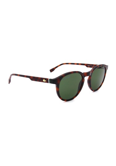 Lacoste L 6030s 214 50 Oval Unısex Güneş Gözlüğü Kahverengi