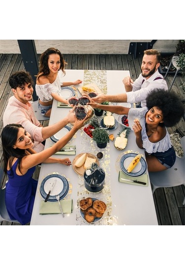 Moly Tek Kullanımlık Yuvarlak Gül Altın Amerikan Servisi İnce Örgü Mat Altın, Lüks Folyo Tasarımı, Yemek Bezi Ve Pedi Seti Altın