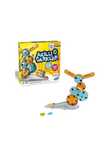 Yeni Hasbro Akıllı Çarklar Oyunu Türkçe Eğlenceli Eğitici Kutulu