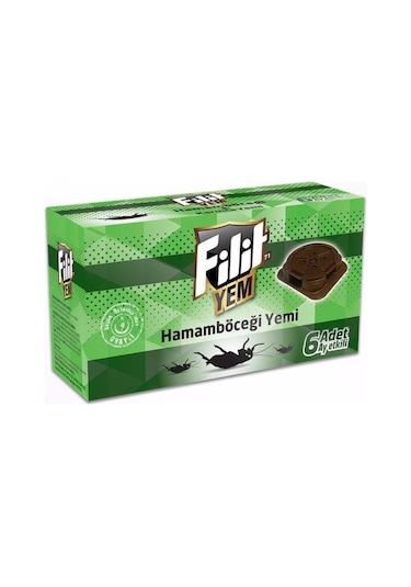 Filit Hamam Böceği Yemi 6'lı
