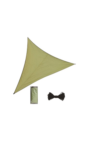 Shineyee 3.0m Asker Yeşili Çadırlı Güneşlik, Sıcaklığı Azaltır, Kolay Kurulur, Taşınabilir, Bahçe/piknik İçin Su Geçirmez Poliester Perde Çok Renkli