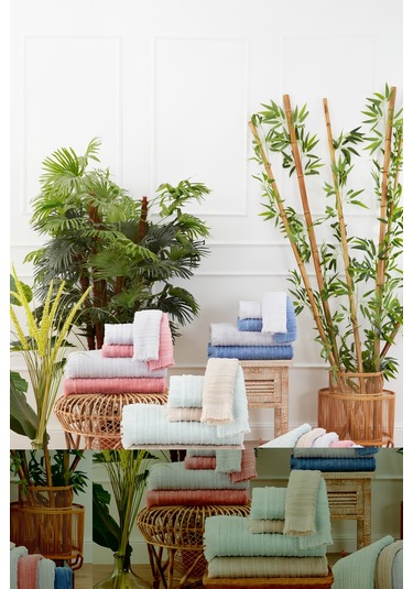 Sadem Organik Linden El Ve Yüz Havlusu 50x90 Cm Mavi