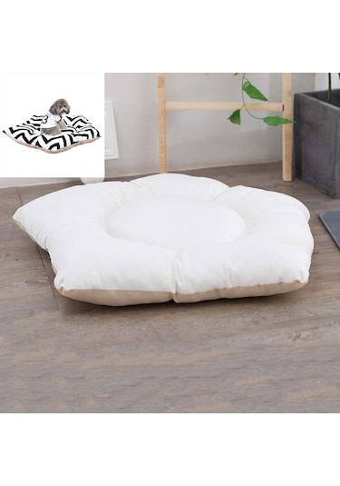 Sunskyy Sunskyy Pet Çadır Uyku Minderi Köpek Yatağı, Özellikler: Büyük 50cm Süt Beyazı Diğer