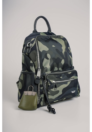 Ççs Kadın Sırt Çantası Ccs18026 Kamuflaj Kamuflaj