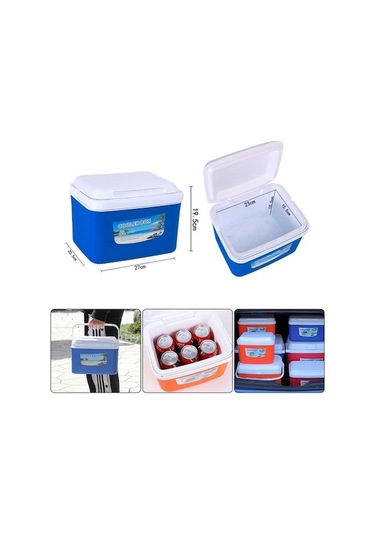 Wondernest Taşınabilir Araba Soğutucu Buz Kovası Mini Buzdolabı 5 Litre