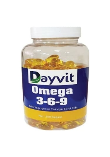 Dayvıt Omega 3 6 9 200 Kapsul
