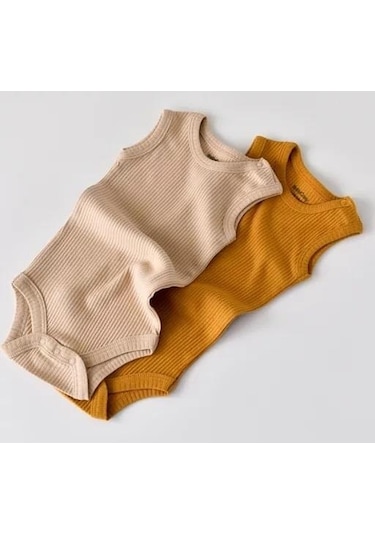 BabyCosy Modal 2 Li Askılı Kollu Badi 001