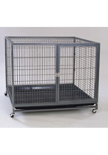 Cosmotex Dayang Köpek Kafesi Galveniz Teker.110x70x90