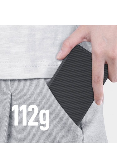 Benks MP15 15W 5000 mAh ArmorGo Magsafe Şarj Özellikli Ultra İnce 600D Aramid Fiber Powerbank