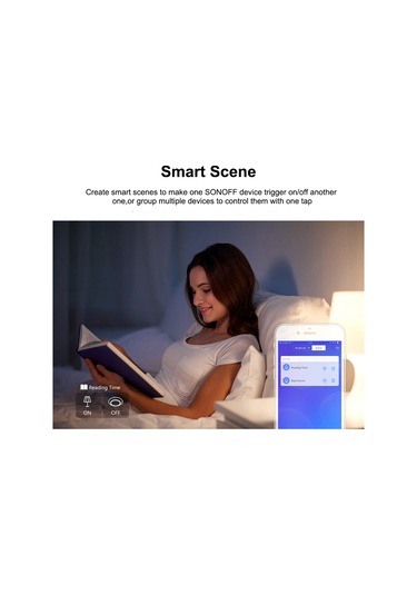 Yifomall Sonoff T2us1c-tx Akıllı Duvar Anahtarı 1 Grup Wi-fi Dokunmatik Abd Standardı - Uzak Kumanda, Akıllı Ev Entegrasyonu Alexa, Google Home Rf 433mhz Desteği