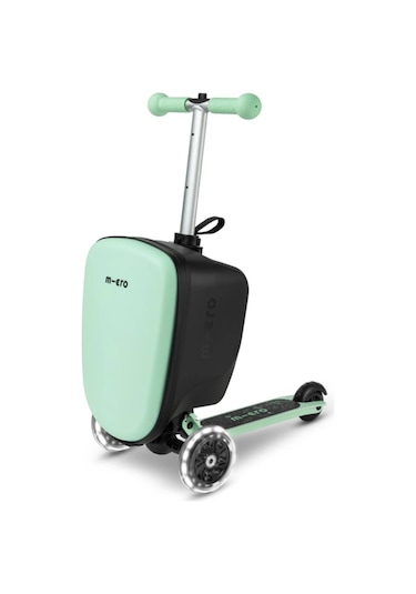 Micro Ride On Luggage Junior Scooter Bagaj Çanta Mint Yeşil