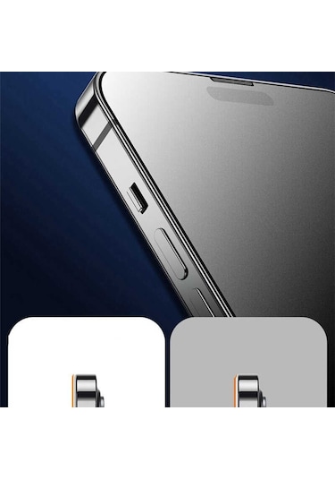 Goocamp iPhone 14 Pro Max Uyumlu Davin Mat Seramik Ekran Koruyucu