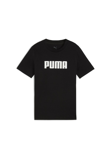Puma Essentıals Logo Genç Tişört 688340 01 SIYAH Siyah
