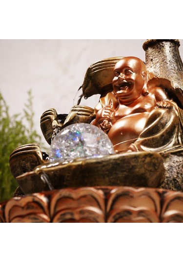 Zen Gülen Buddha Temalı Coppersu Şelalesi