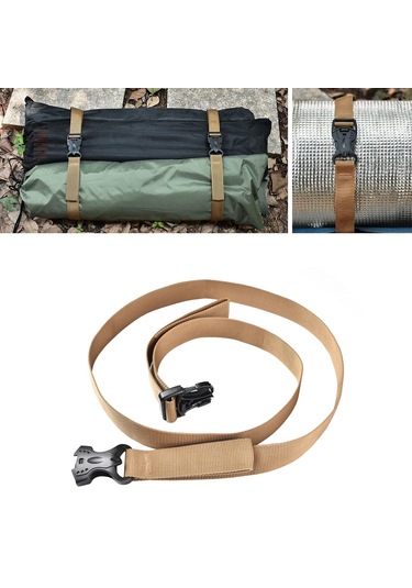 Homyl Seyahat Bagaj Sabitleme Kayışı Ambalaj Kemeri Çantası Haki