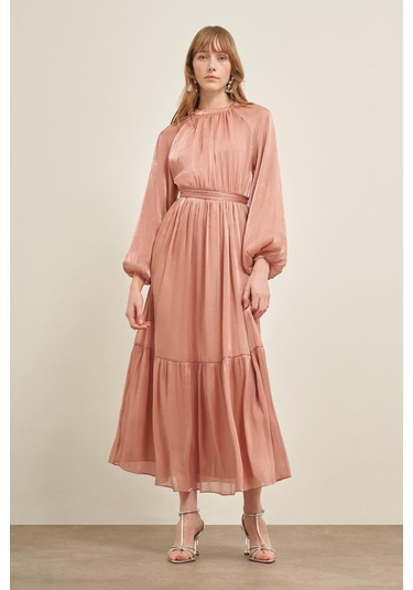 Ftz Ornagze Elbise Gül 31018 Gül