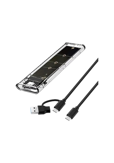 M.2 Nvme Ssd Muhafaza, Usb 3.1 Gen 2 10gbps M.2 Pcıe Sata Ssd Boyutu 2230 2242 2260 2280