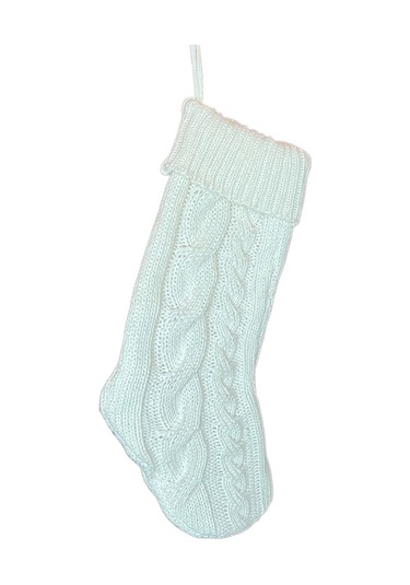 Soulader El İşi Örgü Noel Çorap Süsleri, Dekoratif Askılı Duvar Ve Kapı Süsleme Seti Kırmızı