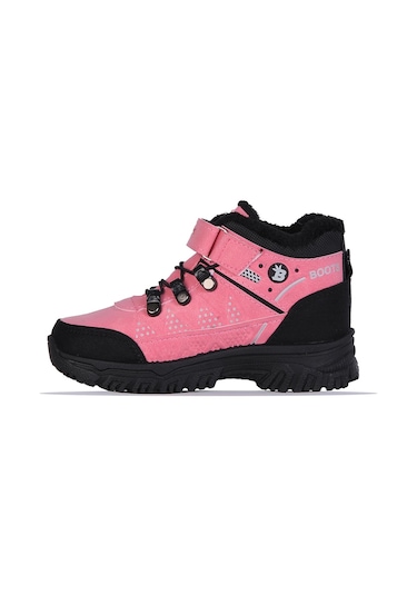 Skuaiter Skuaıter Blm-5105 Pembe Termal Kürklü Kız Çocuk Bot 001