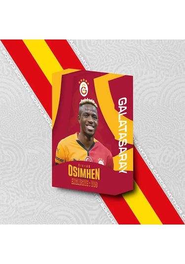 Galatasaray Victor Osimhen Exclusive: Vo9 Tam Set Koleksiyon Kartları - Kutu