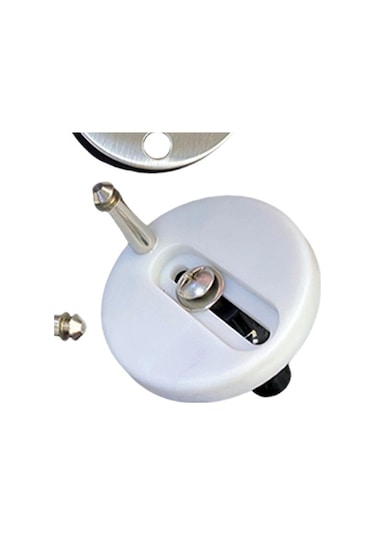 Trendooze Homyl Duvara Monte Klozet Kapağı, Gümüş Menteşe Bağlantı Gümüş