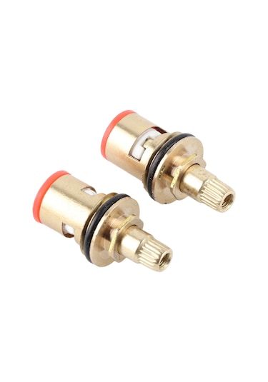 Vkemall 10 Adet Porselen Kromlu Paspas Krom Valf Çekirdeği, Ev, Mutfak, Lavabo Paspas Tamiri İçin Dayanıklı Bakır Malzeme, Su Tıkanıklığını Önleyen Tamir Seti Diğer