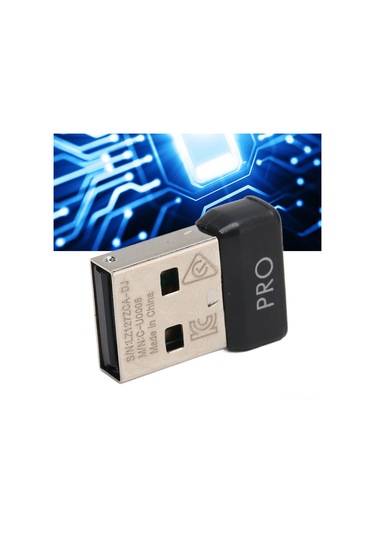 Springsun Logitech G Pro Kablosuz Fare İçin 2.4g Usb Alıcı, Kayıp in Yerine Geçirilebilir, Sabit Sinyal, Taşınabilir Abs Malzeme